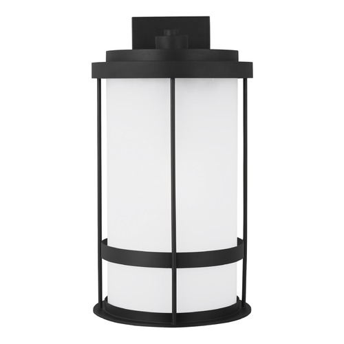 Wilburn Black Outdoor Wall Light by Generation Lighting