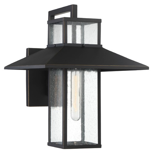 Minka Lavery Danforth Park Oil Rubbed Bronze & Gold Outdoor Wall Light by Minka Lavery 73151-143C