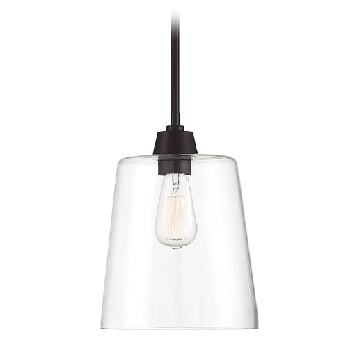 9.5-Inch Pendant in Oil Rubbed Bronze by Meridian