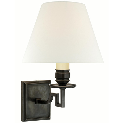 Visual Comfort Signature Collection Visual Comfort Signature Collection Alexa Hampton Dean Gun Metal Sconce AH2000GM-L