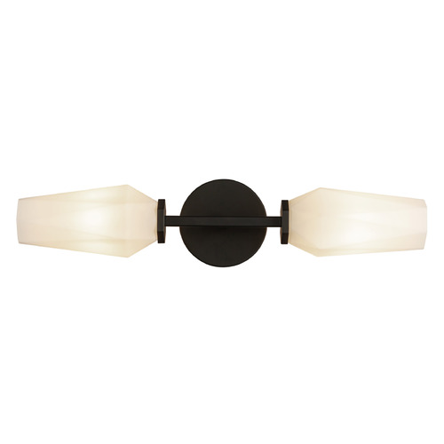 Alora Lighting Alan Pepin Krysta Matte Black Bathroom Light
