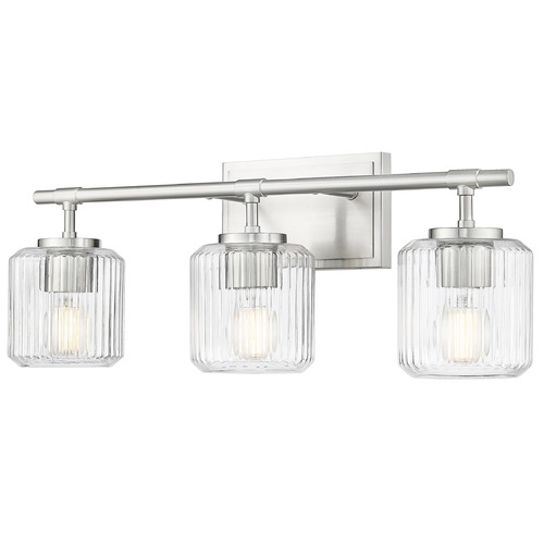 Z-Lite Landon Brushed Nickel Bathroom Light