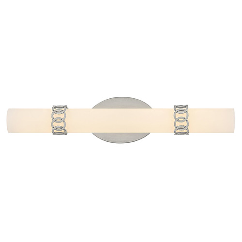 Hinkley Eliza Brushed Nickel LED Vertical Bathroom Light