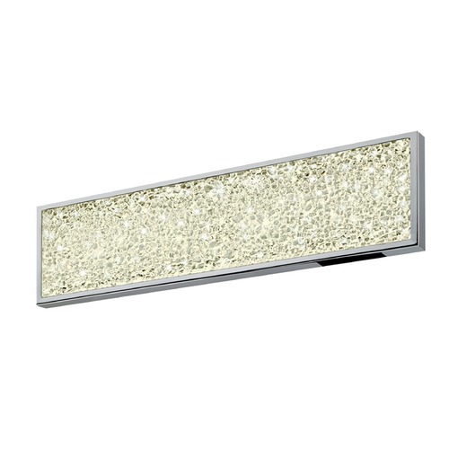 Dazzle Polished Chrome ADA LED Bathroom Light by Sonneman Lighting