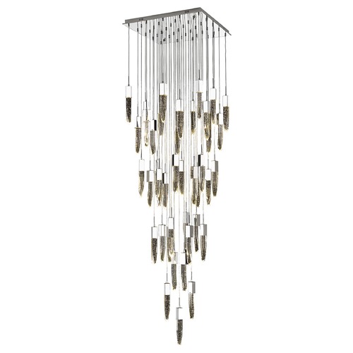 Aspen 41-Light Chrome LED Multi-Light Pendant by Avenue Lighting