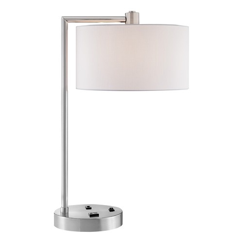 Lite Source Lighting Lexiana Brushed Nickel Table Lamp by Lite Source Lighting LS-23148