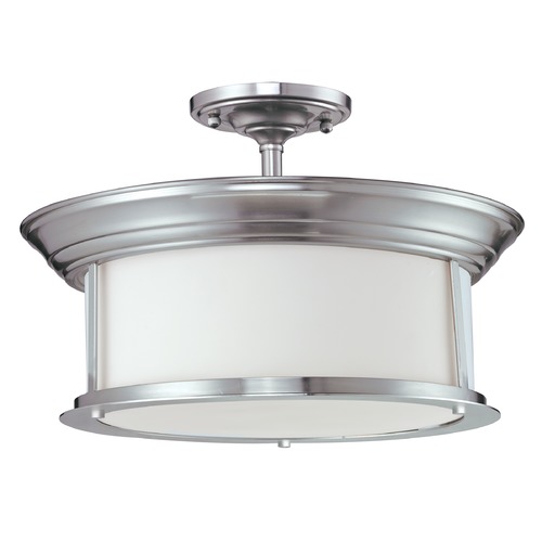 Z-Lite Sonna Brushed Nickel Semi-Flush Mount by Z-Lite 2002SF-BN