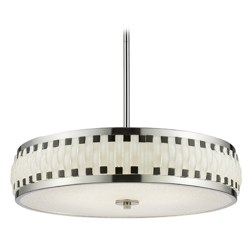 Z-Lite Sevier Chrome LED Pendant by Z-Lite 2008-19CH-LED