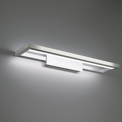 WAC Lighting View 20-Inch LED Vanity Light in Aluminum 3CCT 3000K by WAC Lighting WS-89120-30-AL