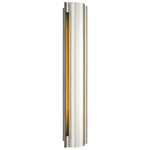 Visual Comfort Signature Collection Chapman & Myers Jensen Wall Wash Sconce in Nickel by Visual Comfort Signature CHD2624PN