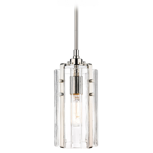 Z-Lite Alverton Polished Nickel Mini Pendant by Z-Lite 3036MP-PN