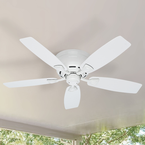 Sea Wind White Ceiling Fan by Hunter Fan Company
