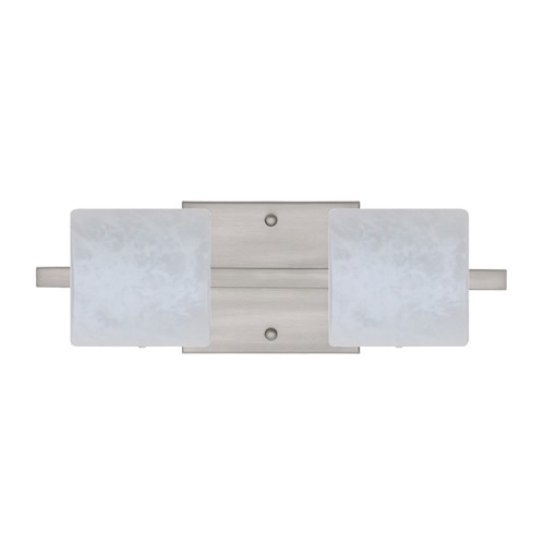 Besa Lighting Besa Lighting Paolo Satin Nickel LED Bathroom Light 2WS-787319-LED-SN