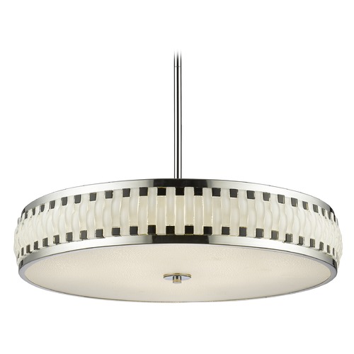 Z-Lite Sevier Chrome LED Pendant by Z-Lite 2008-23CH-LED