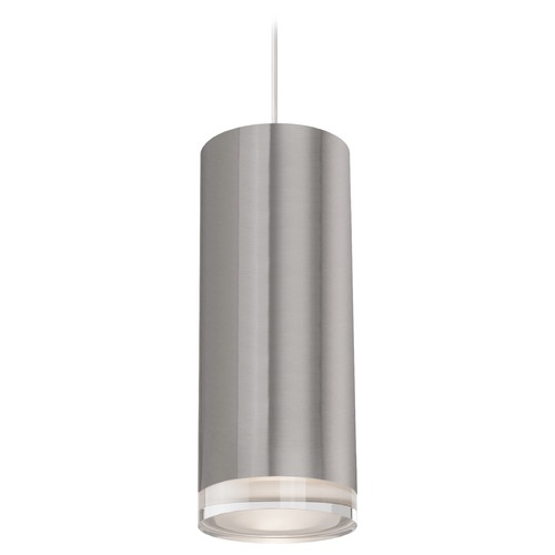 Cameo Brushed Nickel LED Mini Pendant by Kuzco Lighting