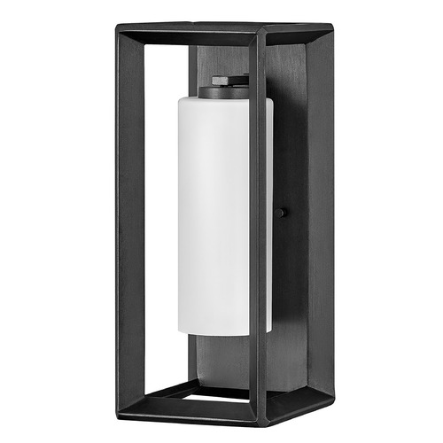 Rhodes Medium Wall Lantern in Brushed Graphite by Hinkley Lighting