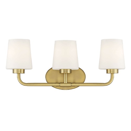 Savoy House Capra 22-Inch Warm Brass Bathroom Light by Savoy House 8-4090-3-322