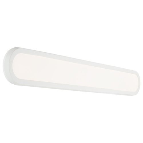 Modern Forms by WAC Lighting Argo White LED Vertical Bathroom Light by Modern Forms WS-93037-WT