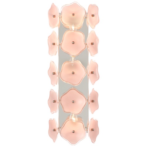Visual Comfort Signature Collection Kate Spade New York Leighton Sconce in Nickel by Visual Comfort Signature KS2066PNBLS