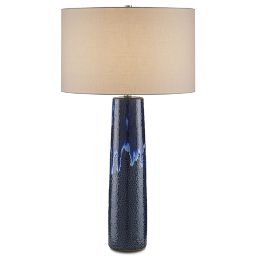Currey and Company Lighting Kelmscott Table Lamp in Blue by Currey & Company 6000-0801