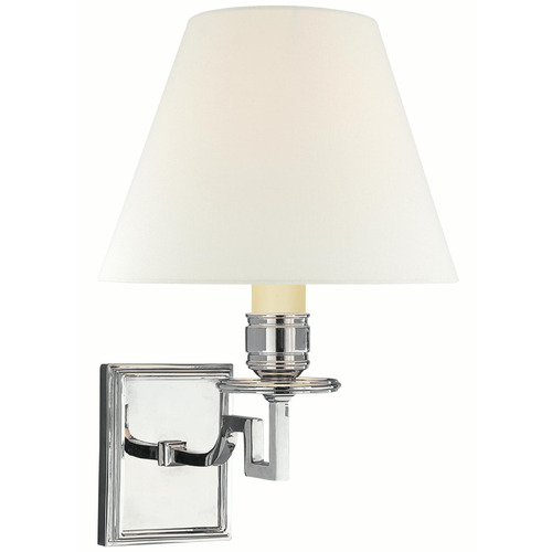 Visual Comfort Signature Collection Visual Comfort Signature Collection Alexa Hampton Dean Polished Nickel Sconce AH2000PN-L