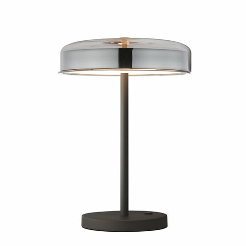 Voto LED Table Lamp in Gunmetal by ET2 Lighting