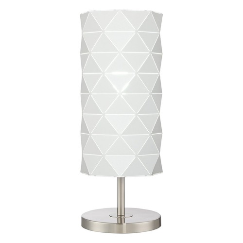 Lite Source Lighting Pandora Brushed Nickel Table Lamp by Lite Source Lighting LS-23133