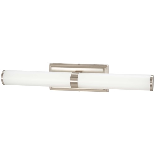 George Kovacs Lighting LED Acrylic Bath Light in Brushed Nickel by George Kovacs P574-084-L