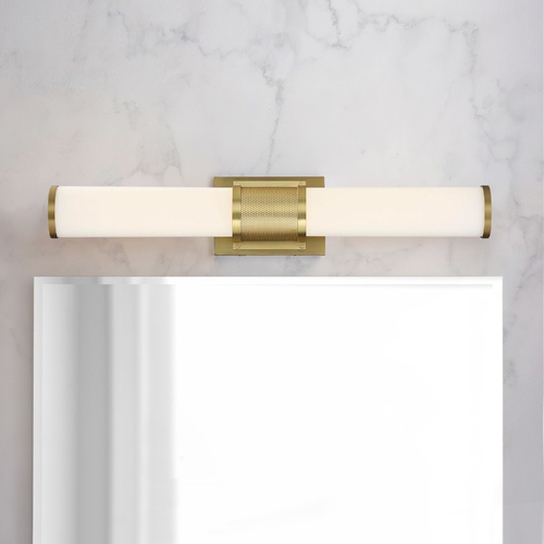 Nuvo Lighting Caper Brushed Brass LED Bathroom Light by Nuvo Lighting 62/1602
