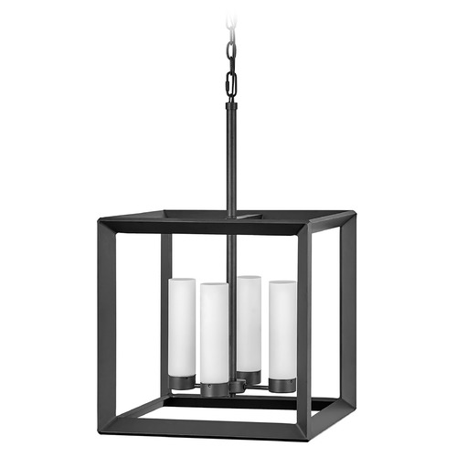 Rhodes Medium Lantern in Brushed Graphite by Hinkley Lighting