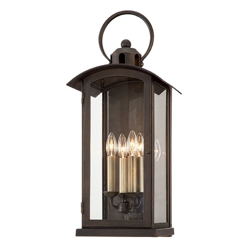 Troy Lighting Chaplin Vintage Bronze Outdoor Wall Light by Troy Lighting B7443