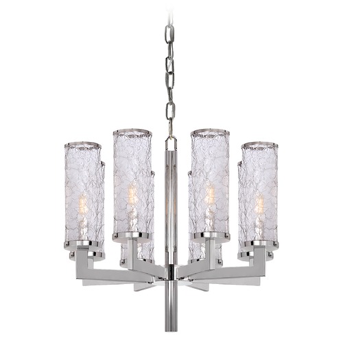 Visual Comfort Signature Collection Kelly Wearstler Liaison Chandelier in Nickel by Visual Comfort Signature KW5200PNCRG