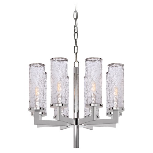 Visual Comfort Signature Collection Kelly Wearstler Liaison Chandelier in Nickel by Visual Comfort Signature KW5200PNCRG