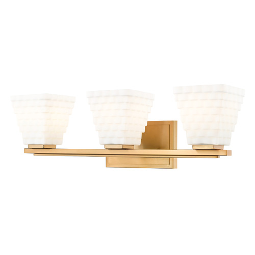 Z-Lite Z-Lite Annalise Modern Gold Bathroom Light 7514-3V-MGLD