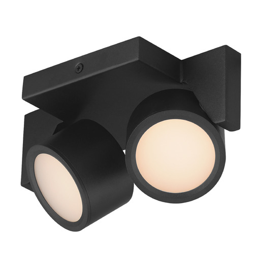 Et2 Embrace Black LED Flushmount Light