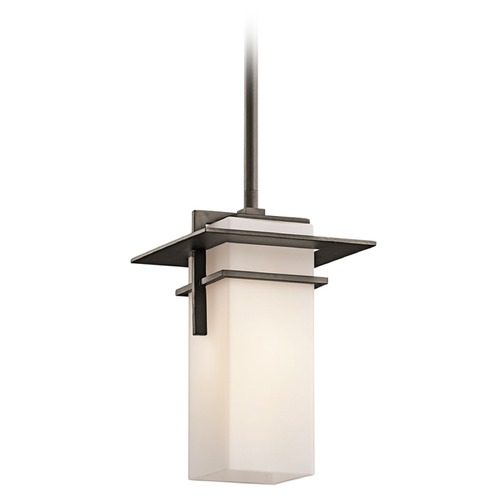 Kichler Lighting Caterham 6.50-Inch Outdoor Hanging Light in Olde Bronze by Kichler Lighting 49640OZ