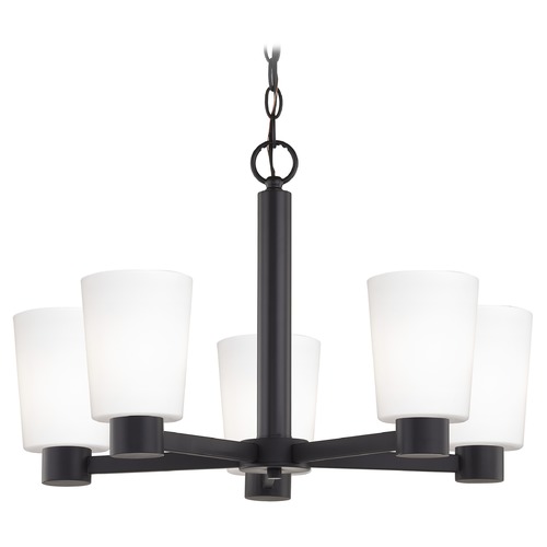 Design Classics Vashon Matte Black Chandelier