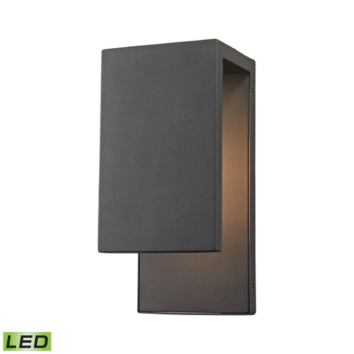 Elk Lighting Elk Lighting Pierre Textured Matte Black LED Outdoor Wall Light 45231/LED