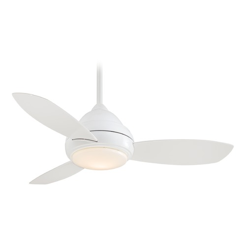 Minka Aire Concept I 44-Inch LED Fan in White F516L-WH