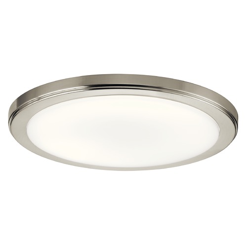 Zeo 13-Inch Brushed Nickel LED Flush Mount 4000K by Kichler Lighting