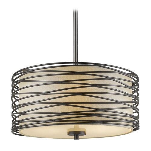 Z-Lite Zinnia Bronze Pendant by Z-Lite 2009-14BRZ