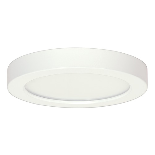 Satco Lighting Blink 9-Inch LED Round Surface Mount 18.5W White 3000K by Satco Lighting S29358