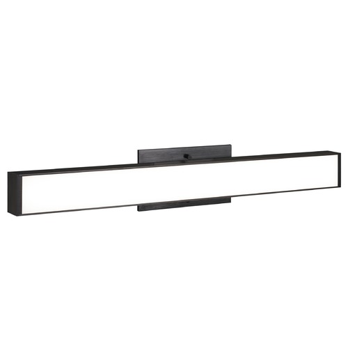 Matteo Lighting Millare Oxidized Black LED Bathroom Light by Matteo Lighting S05523OB