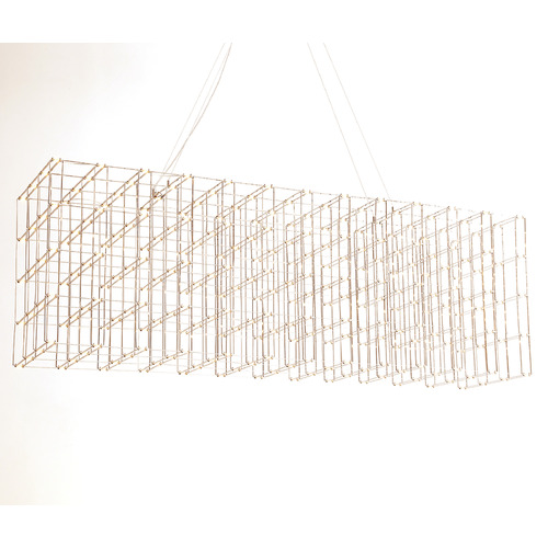 Argyle 72-Inch LED Linear Pendant in Gold by Avenue Lighting