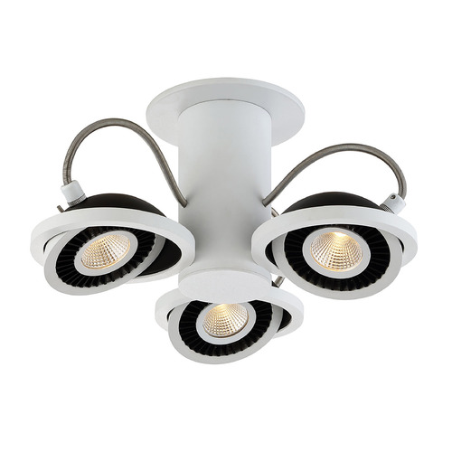 Eurofase Lighting Vision White & Black LED Flush Mount by Eurofase Lighting 29486-014