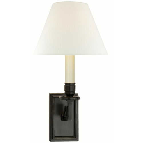 Visual Comfort Signature Collection Visual Comfort Signature Collection Alexa Hampton Dean Gun Metal Sconce AH2001GM-L