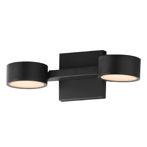 ET2 Lighting Et2 Embrace Black LED Sconce E30521-BK