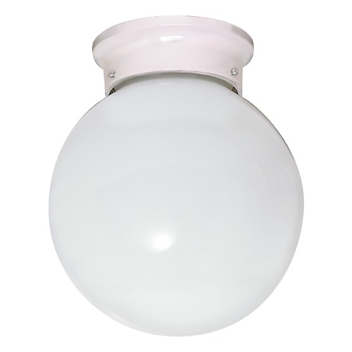 Nuvo Lighting White Flushmount Light