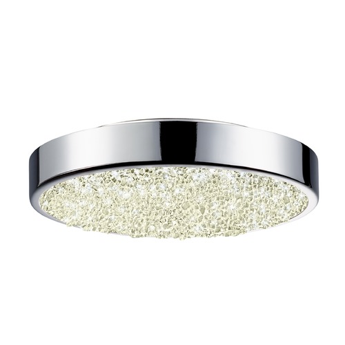 Dazzle Polished Chrome LED Flush Mount by Sonneman Lighting