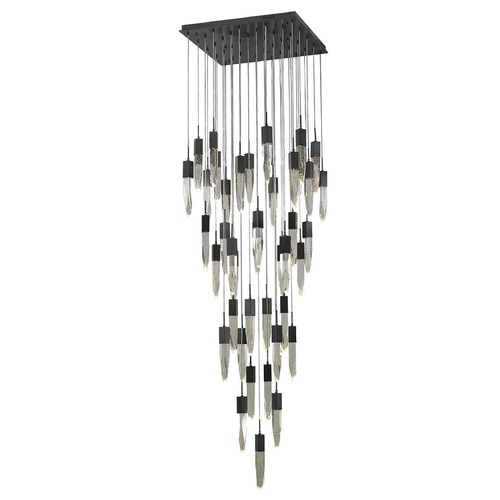 Aspen 41-Light Dark Bronze LED Multi-Light Pendant by Avenue Lighting